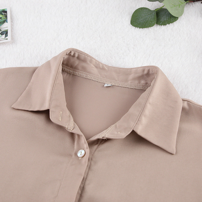 Silk satin pajamas