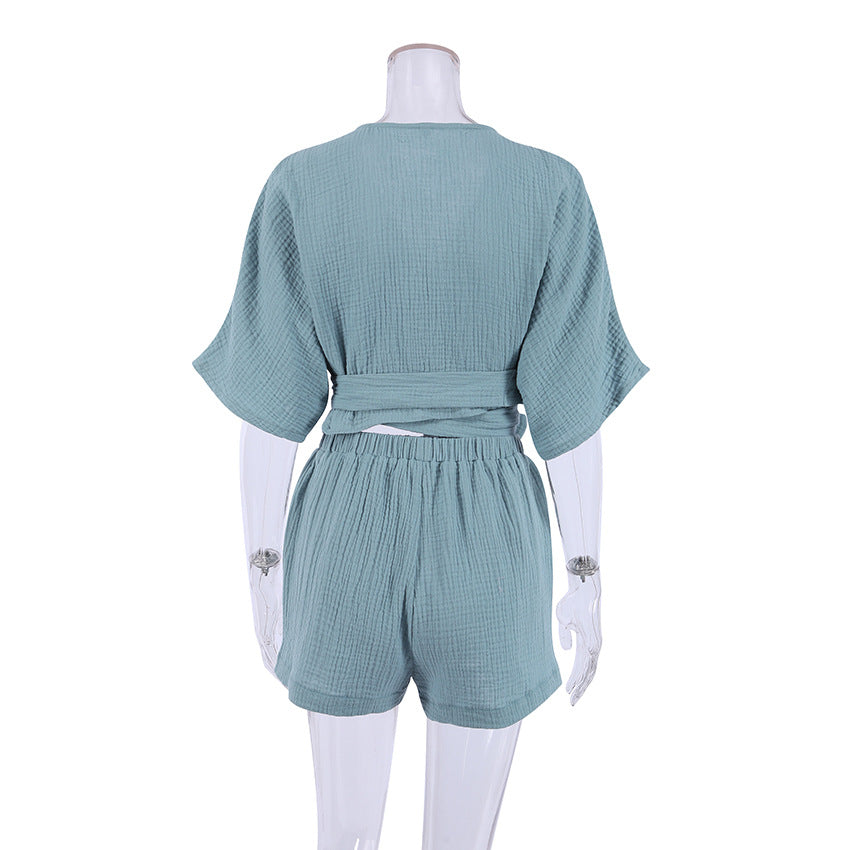 All cotton cloth pajamas