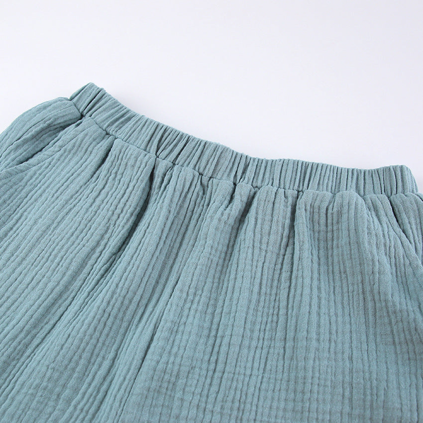 All cotton cloth pajamas