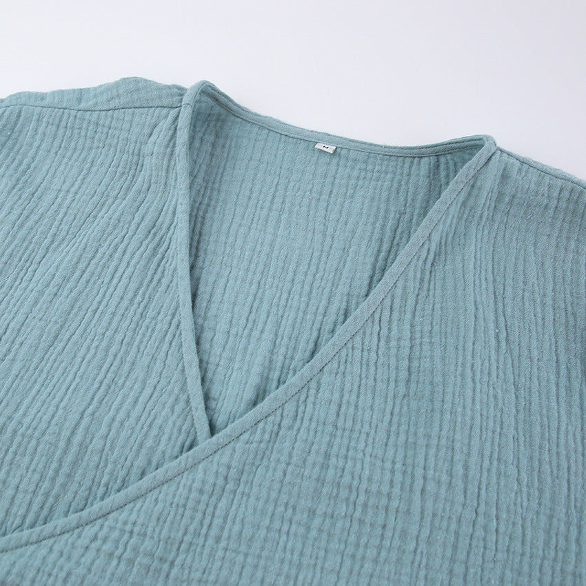 All cotton cloth pajamas