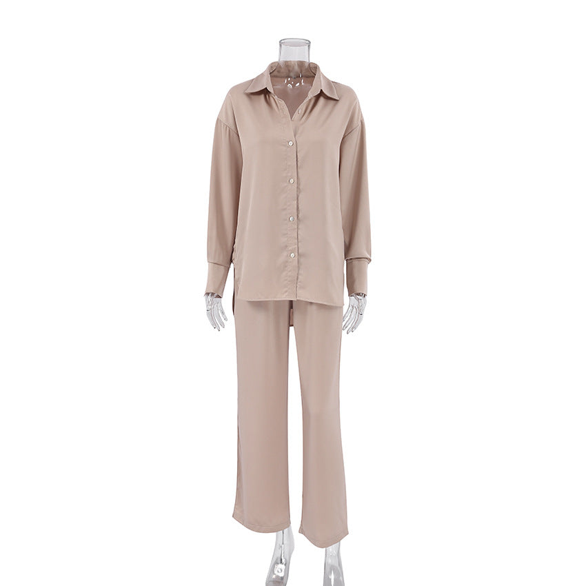 Silk satin pajamas