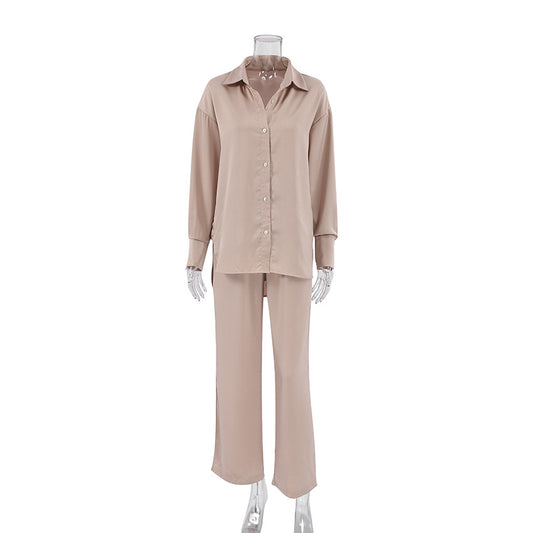 Silk satin pajamas