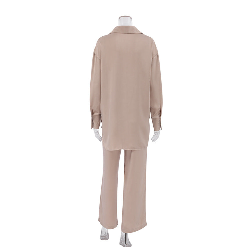 Silk satin pajamas