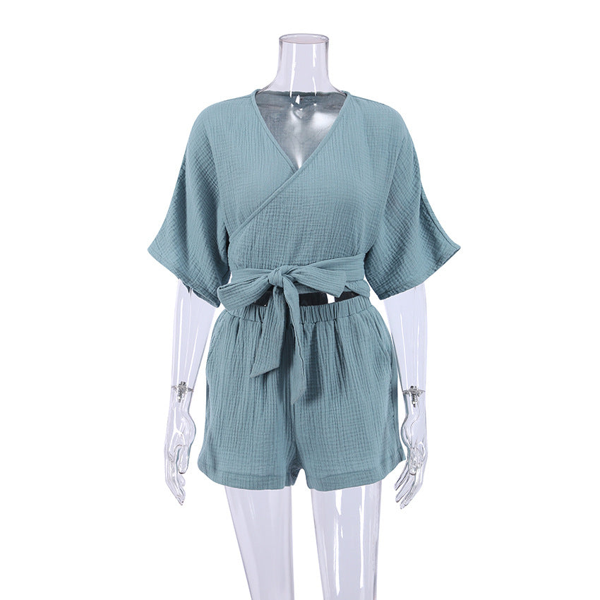 All cotton cloth pajamas