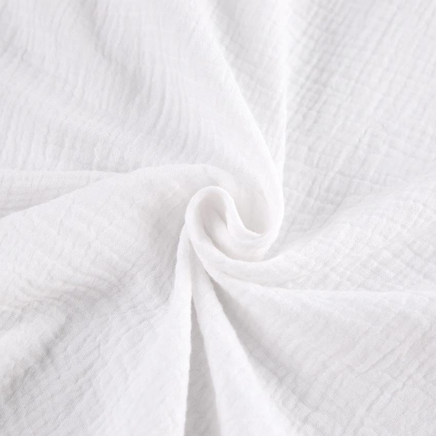 Simple and comfortable double gauze pajamas